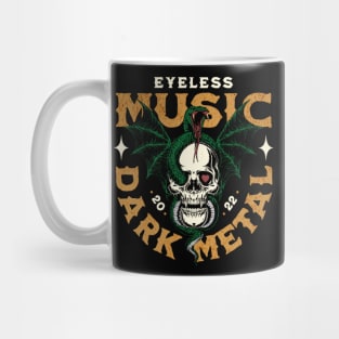 dark skull and snake v6 Mug